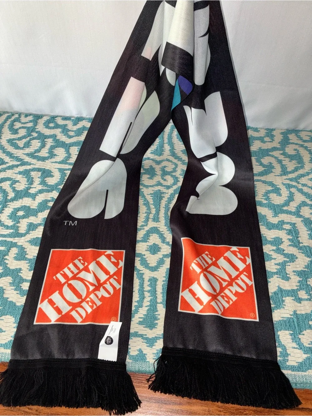 Black Multicolor World Cup Fan Scarf FIFA